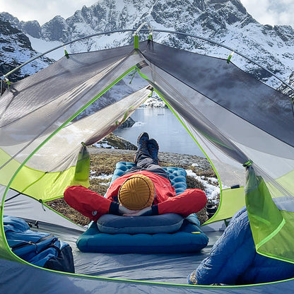 Ultraleichtes aufblasbares Campingkissen
